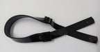 Genuine Issue Black Wide Vinyl SD Dress Hi Sheen Hat Chin Strap-