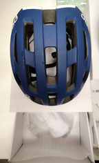 POC Ventral Air Spin Lead Blue Matt 250g 56-61 Bicycle Helmet Used with Box