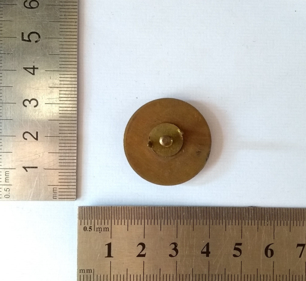 US Enlisted Man's Ordnance Collar Dog / Flat / Screw backing