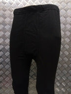 Genuine German Army Issue Cold Weather Thermals / Long Johns Over Dyed Black