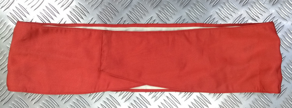 Cummerbund Issue Officers Mess Dress Waist Red Scarlet Waist 42-46"