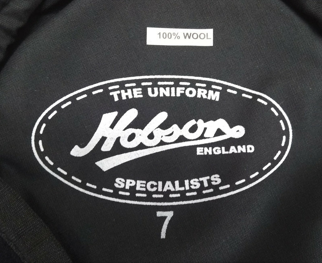 Hobsons of London Style Dark Blue Lined 100% Wool Beret
