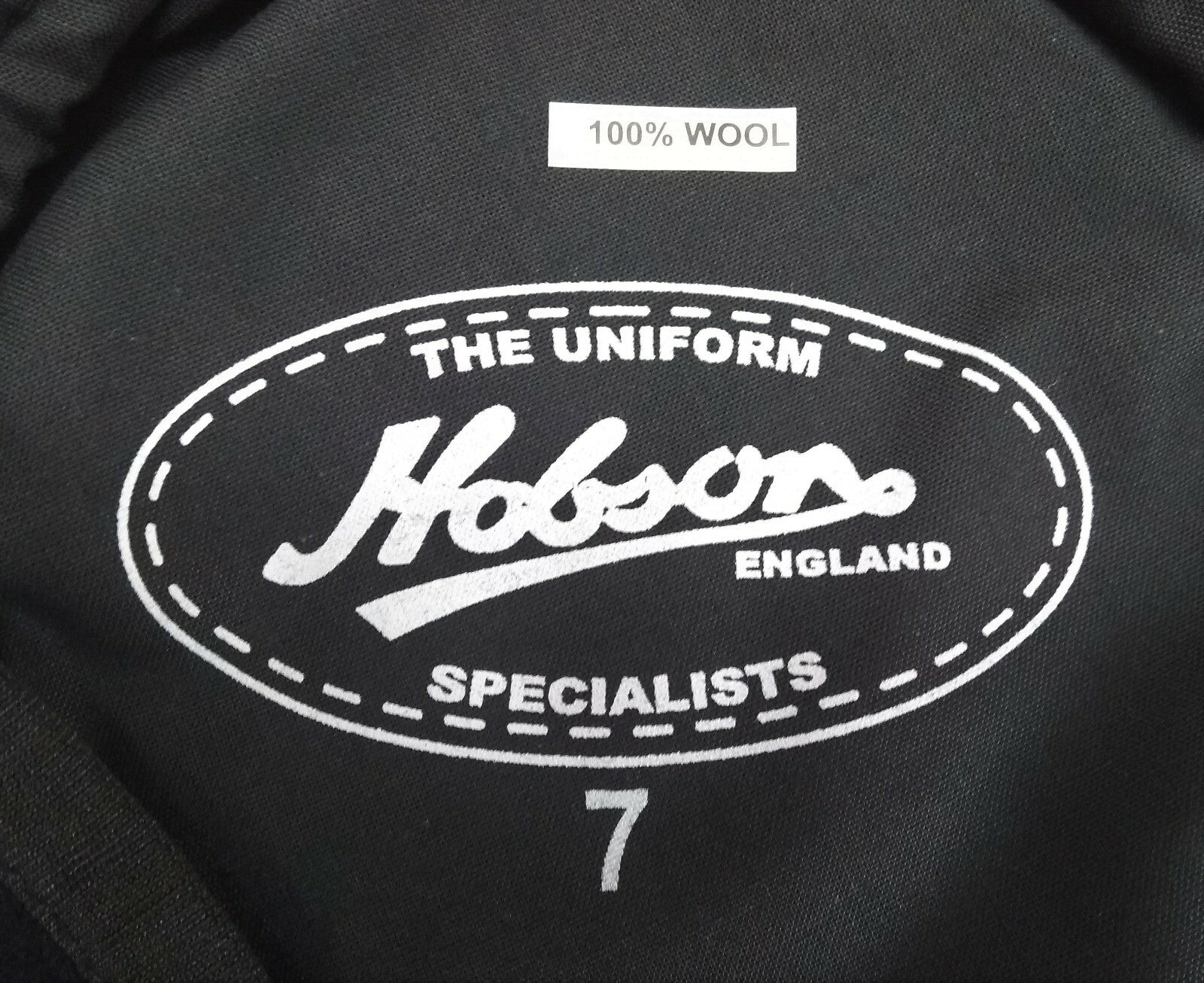 Hobsons of London Style Dark Blue Lined 100% Wool Beret