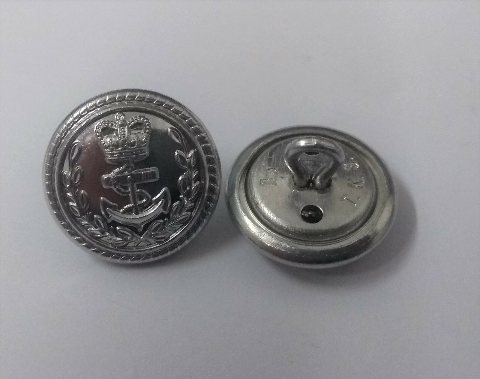 Genuine British Royal Navy RN Officers Flag Mess Dress Buttons 19.1mm 30L NEW