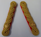 Major Shoulder Cords Ceremonial Wire Mess Cord Shoulder Epaulettes & Rank Pips