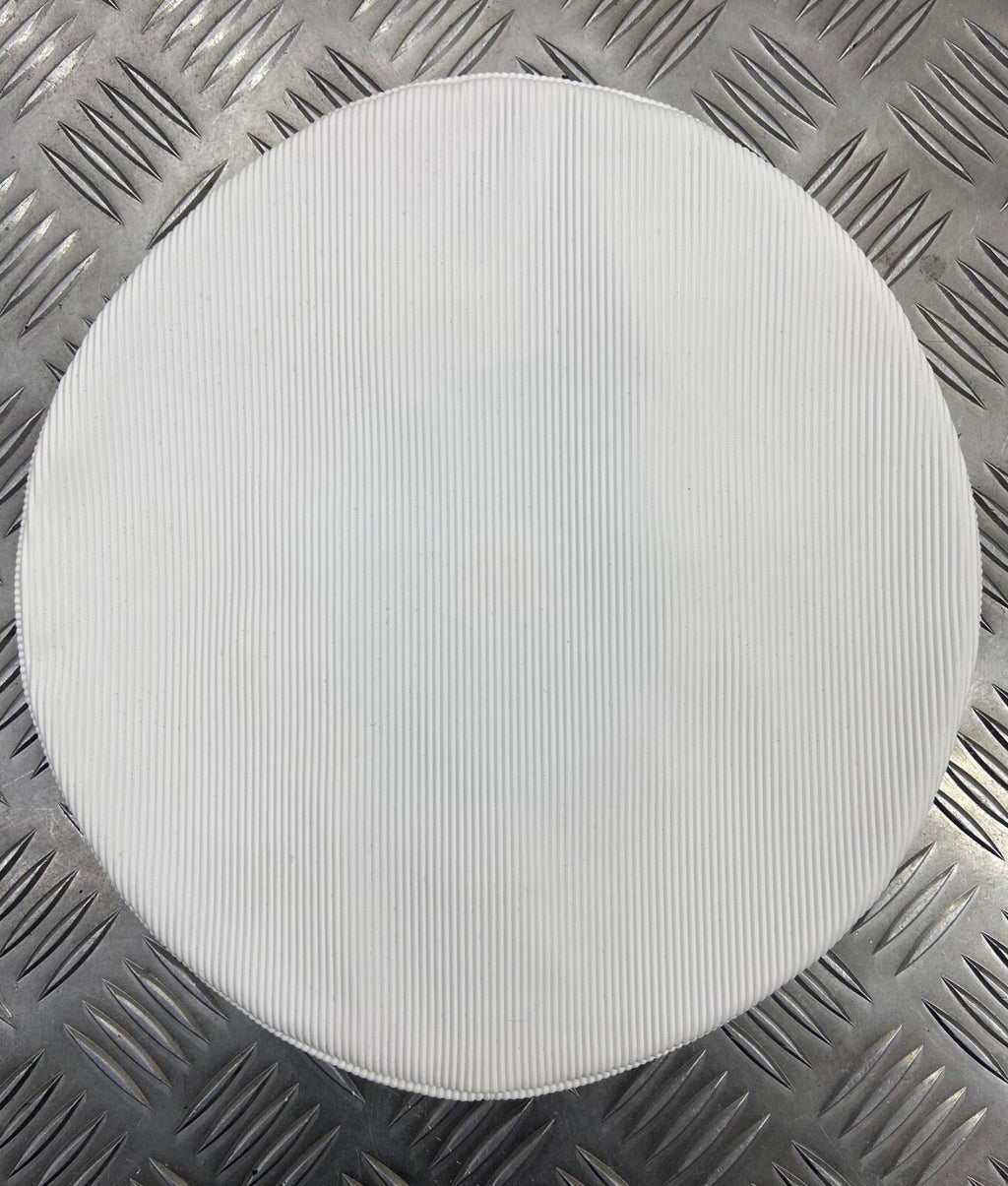 RN White Plastic Vinyl Class I&III Naval Hat / Cap Cover SD Royal Navy - NEW
