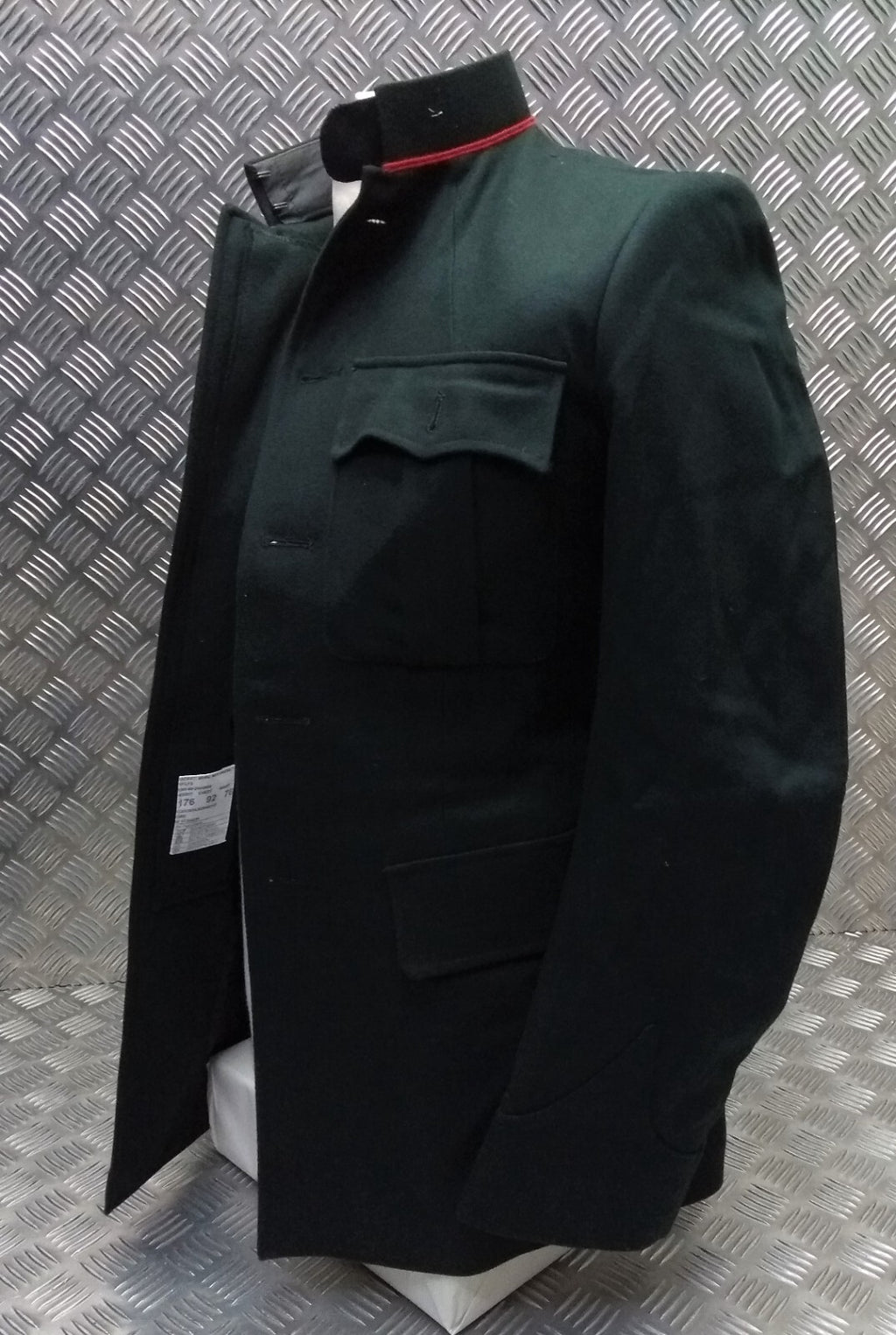 British Army Rifles No1 Jacket Green Dress Uniform - Size 188/96/80cm