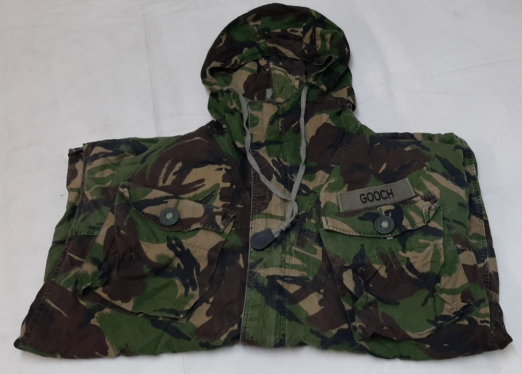 Vintage DPM Smock Modified British Army / Forces Camo Windproof Jacket 112cm