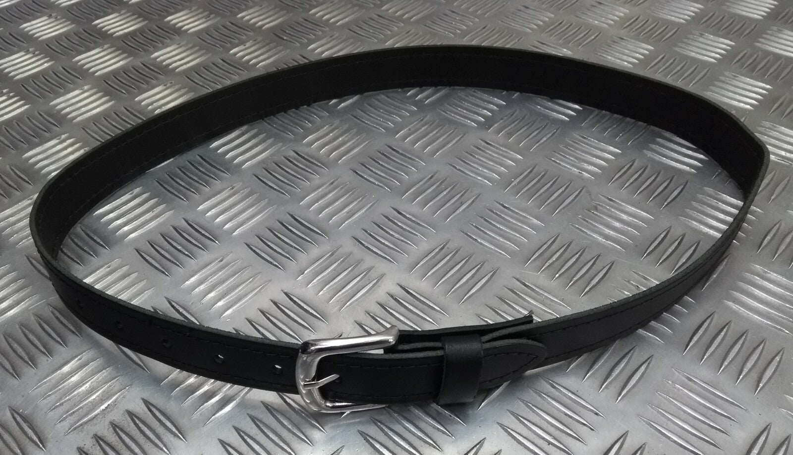 Standard Issue Belt STD British Black Trouser Belt Leather