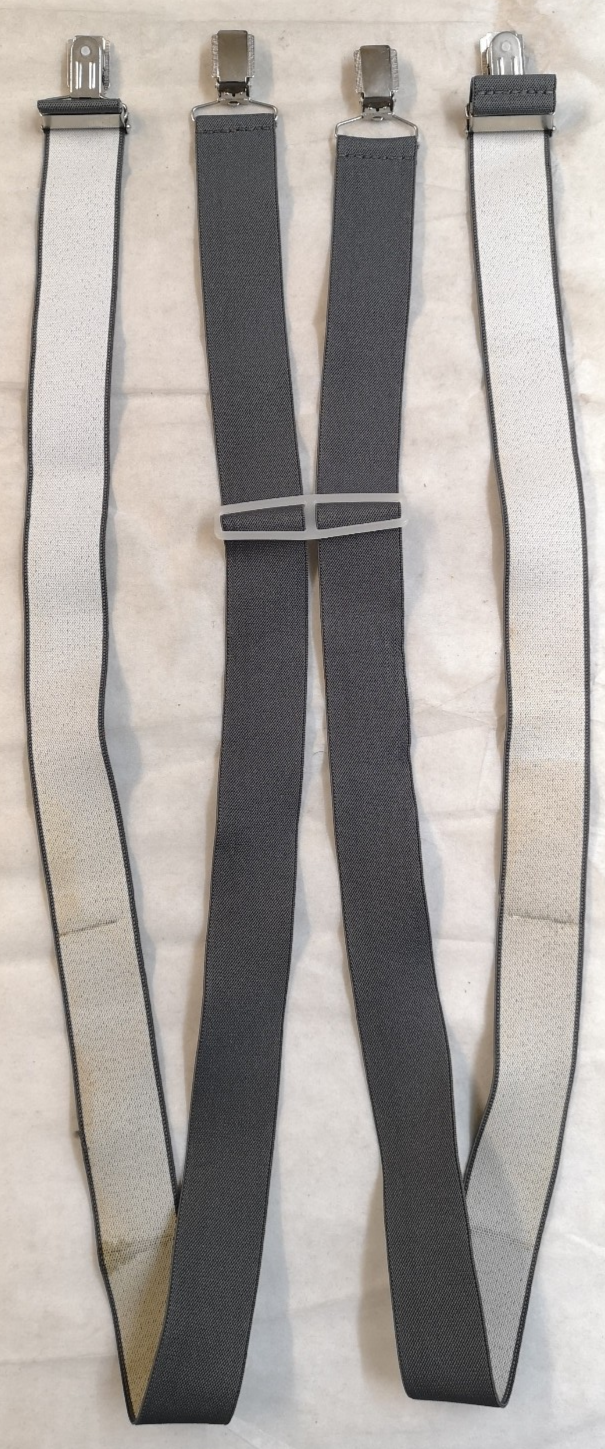 Various Clip-On / Button Elastic Braces / Suspenders Adjustable