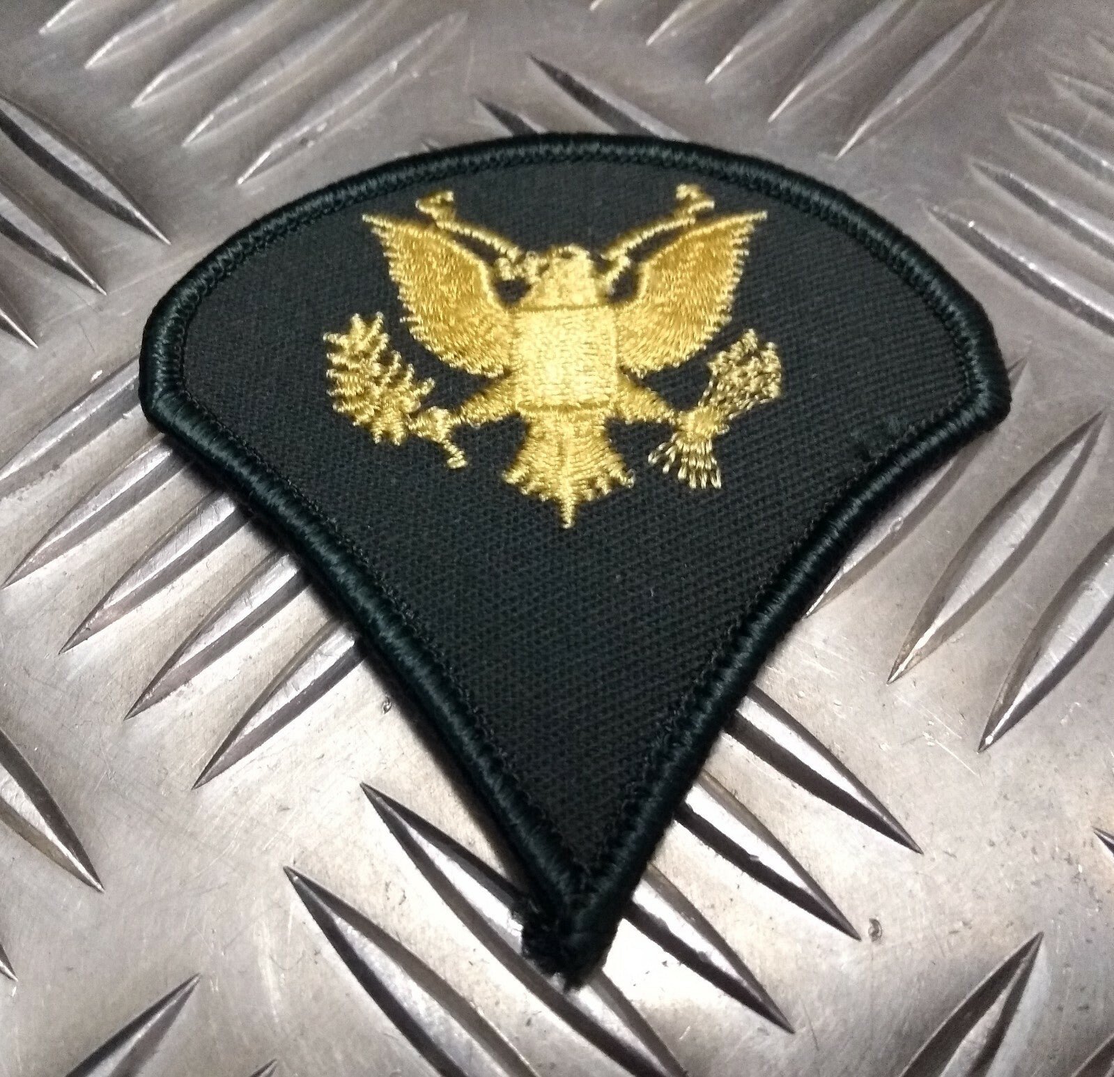 Genuine U.S ISS Specialist 4 Braided Eagle Patch Qualification