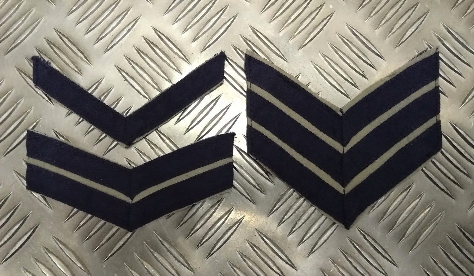Genuine Vintage British Issue Rank Stripe Chevron Patches Assorted Rank