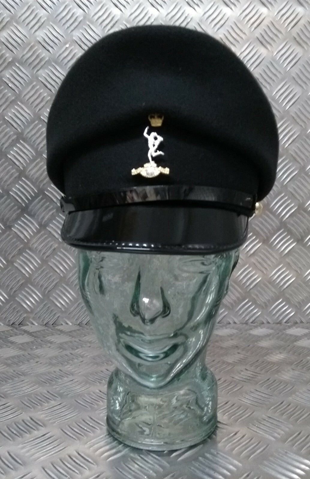 British Army Cap Royal Corp of Signals No1 Dress Hat Complete With Badge 54cm