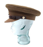 No2 Officer Hat British Army AGC adge Buttons & Chin Strap Goldings 57cm