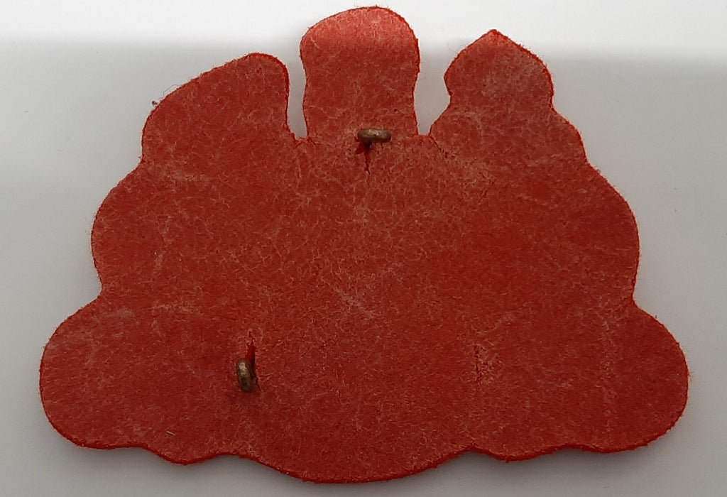 HCav Large Badge Coat of Arms / General Service with Scarlet Felt
