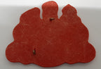 HCav Large Badge Coat of Arms / General Service with Scarlet Felt