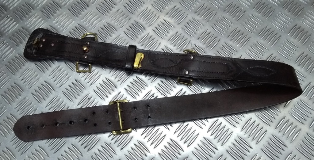 Sam Browne Belt Issue British Size 2 No Shoulder Strap Woman's
