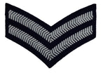 RAF Royal Air Force Chevron Patch 2 Bar Arm Badge CPL No1 Dress - Used