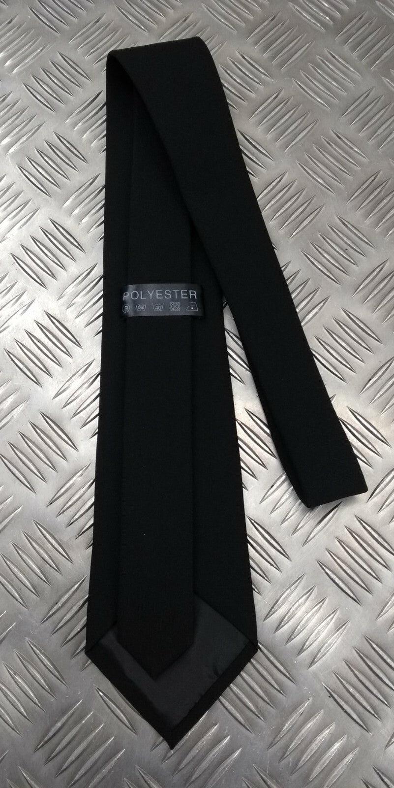 Genuine British Made Dress Tie Blue or Black Tie - NEW