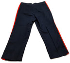 No1 Army Trousers British Officers Blues Red Stripe Dress Uniform Waist 39"