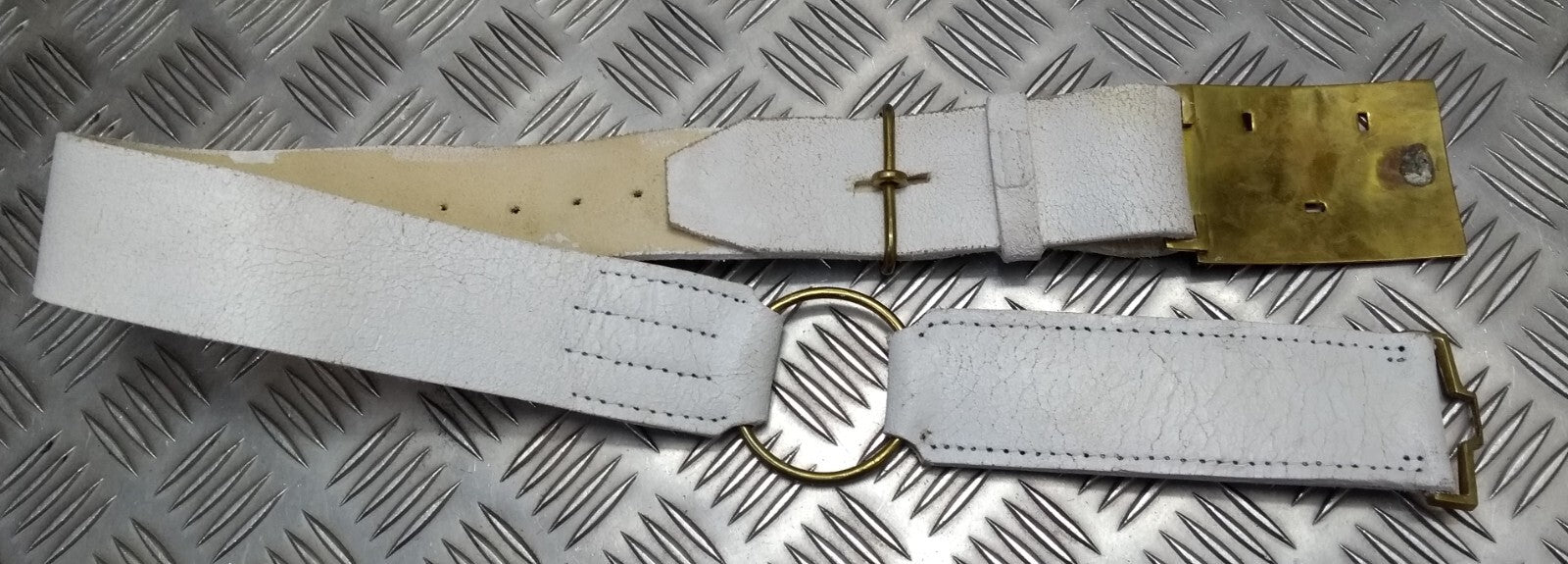 No11 HCav Belt Buff Leather With Brass Buckle No British Issue
