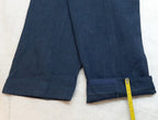 Trousers RAF Royal Air Force Blue - Grey Colour Older Type Waist 33"