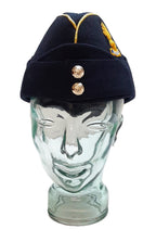 Royal Engineers RE Side Cap British Forage Hat With Badge & Buttons 55cm