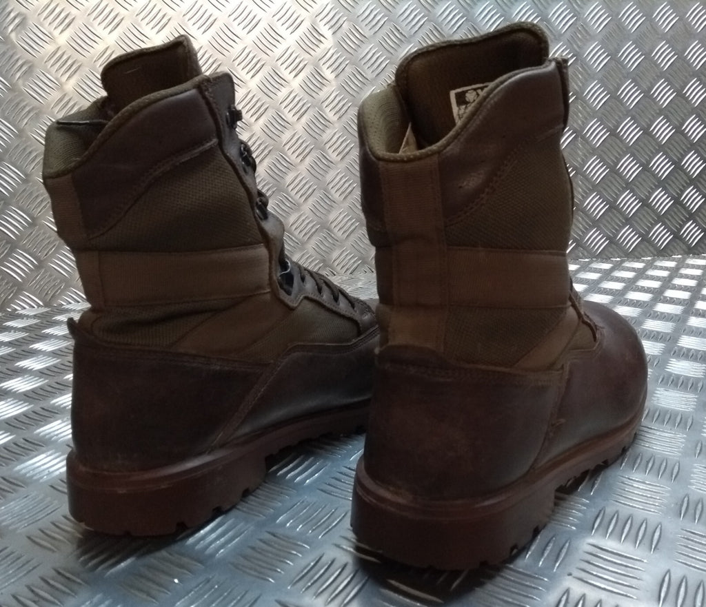 Army Patrol Boots Brown British Soldier Warm Weather Lightweight Footwear UK14M
