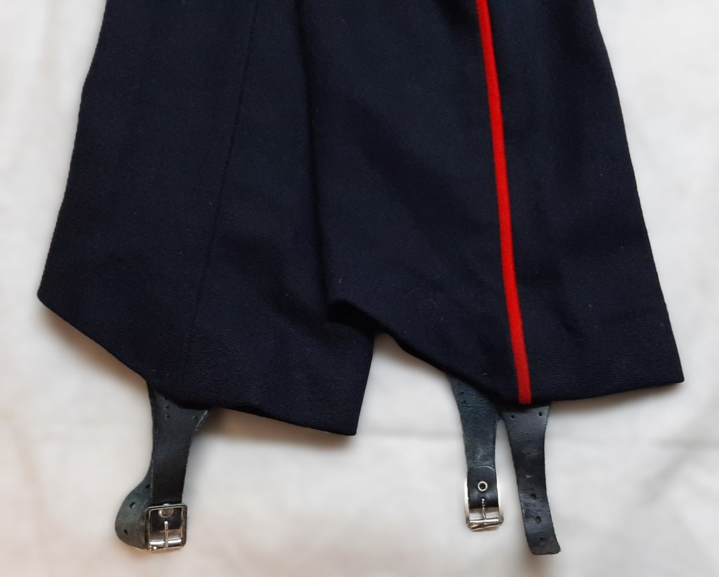 No1 Trousers Red Pipe Army Pattern British Dress Trousers W33" L35"