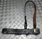 Sam Browne Brown Leather Belt & Shoulder Strap British Issue No Main Buckle