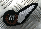 British Royal Air Force RAF Airborne Technicians AT Flying Brevet Badge Wing