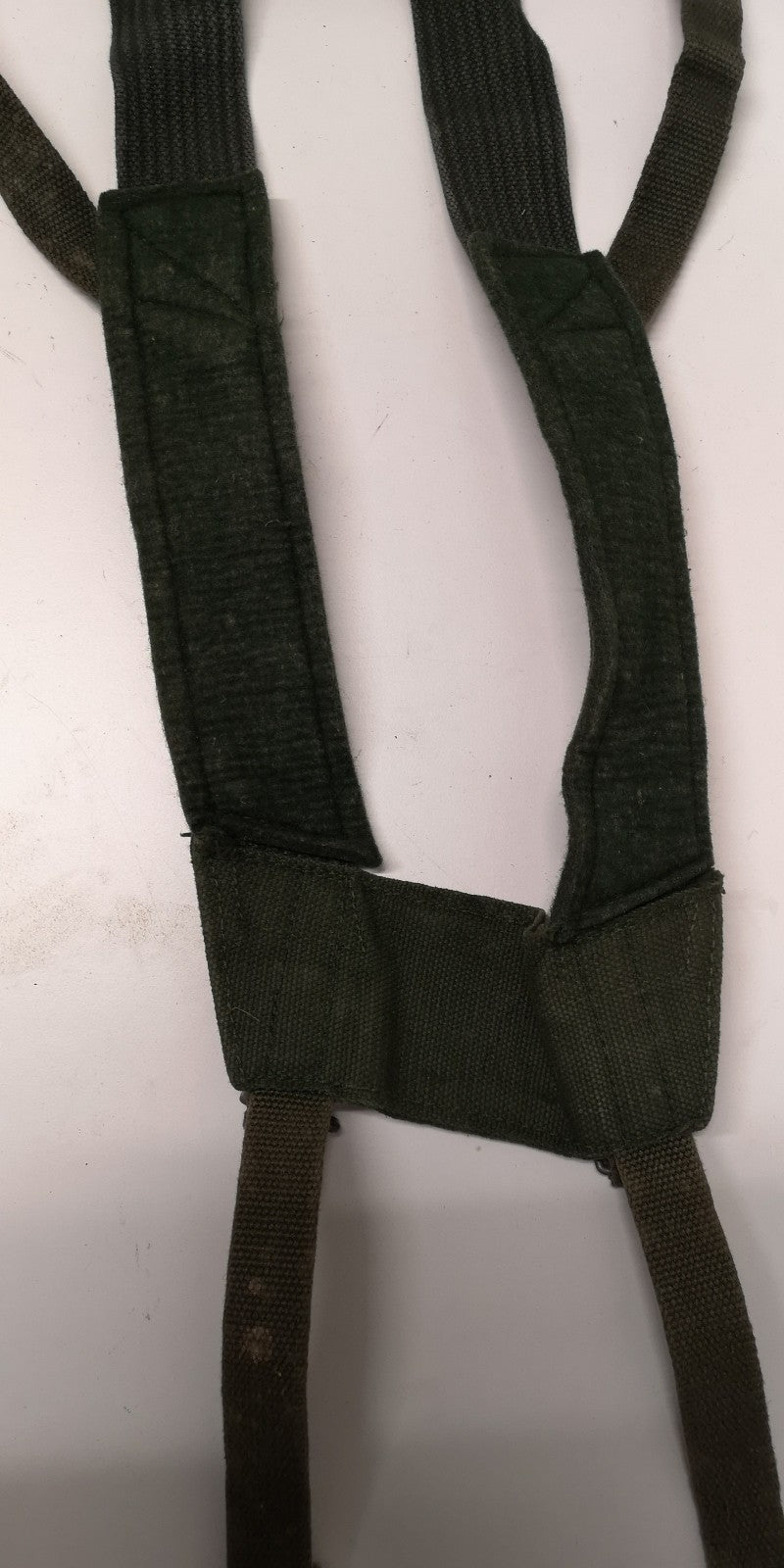 Vintage Army Issue Heavy-duty Vinyl Backpacks Belts Yokes & Pouches Heavy Wear