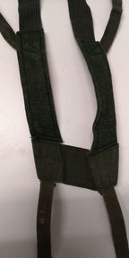 Vintage Army Issue Heavy-duty Vinyl Backpacks Belts Yokes & Pouches Heavy Wear