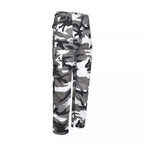 Winter Camo Trousers Urban Camouflage Pattern Utility / Combat Pants 24"-28"