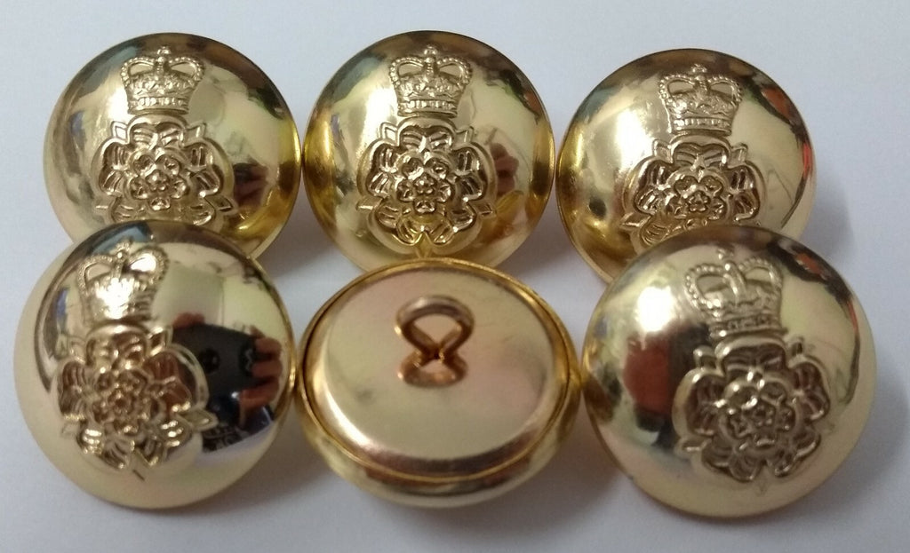Genuine British Army Issue x 25 Intelligence Corps Insignia Dress Buttons 40L