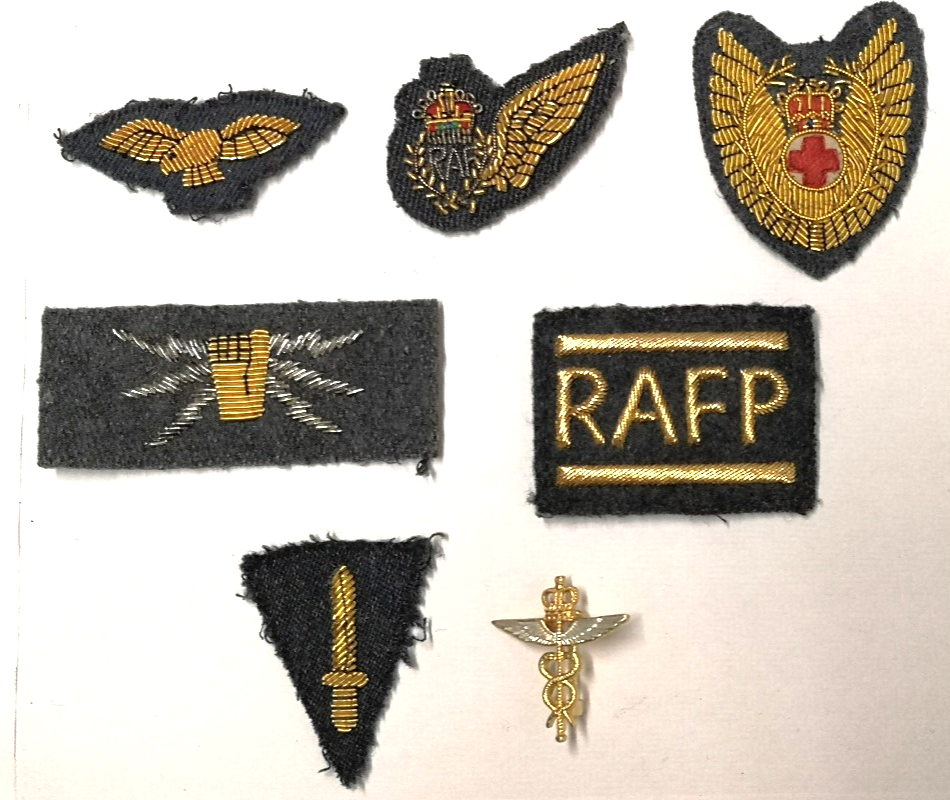 RAF Royal Air Force No5 Badge for Air Force Mess Dress Various Types