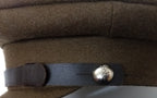 No2 Officers Hat R Signals British Army Goldings Full Insignia & Chin Strap 59cm