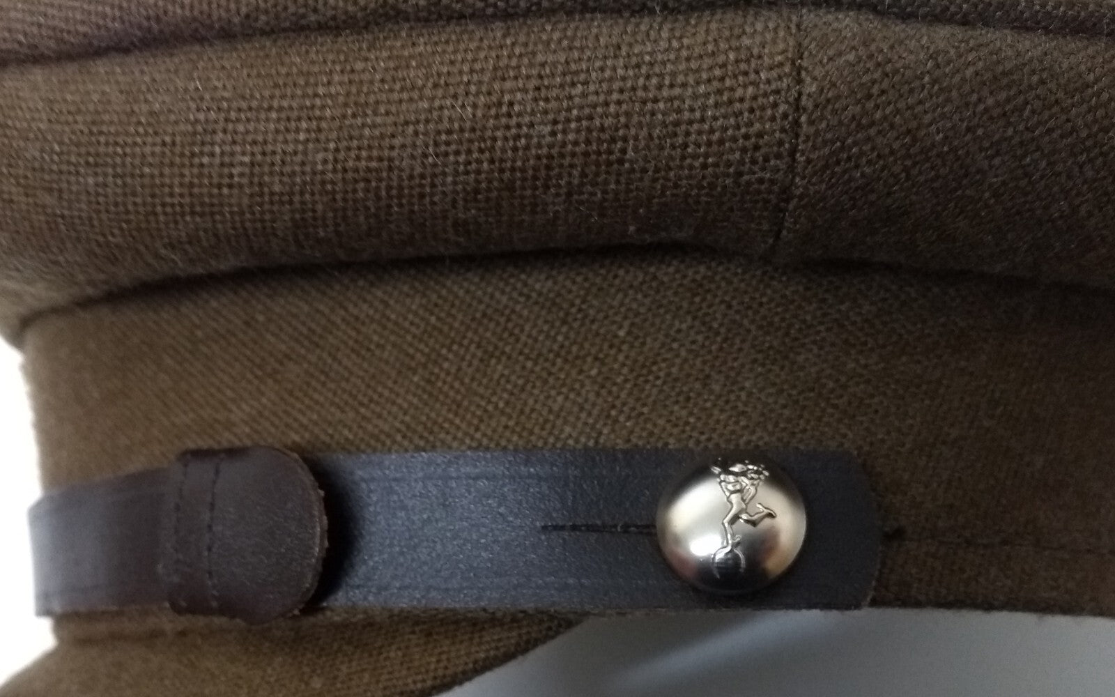 No2 Officers Hat R Signals British Army Goldings Full Insignia & Chin Strap 59cm