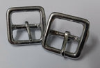 Genuine British Issue Chrome 3/4" Buckles for Leather Straps X2 STD135