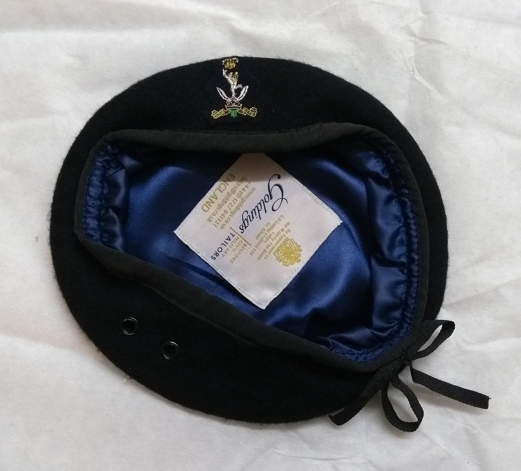 QGS Beret Blue British Army Queen's Gurkha Signals Officers Pattern By Goldings