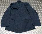 Vintage Jacket No1 Dress A/F Blue Grey Serge Wool WW2 Pattern