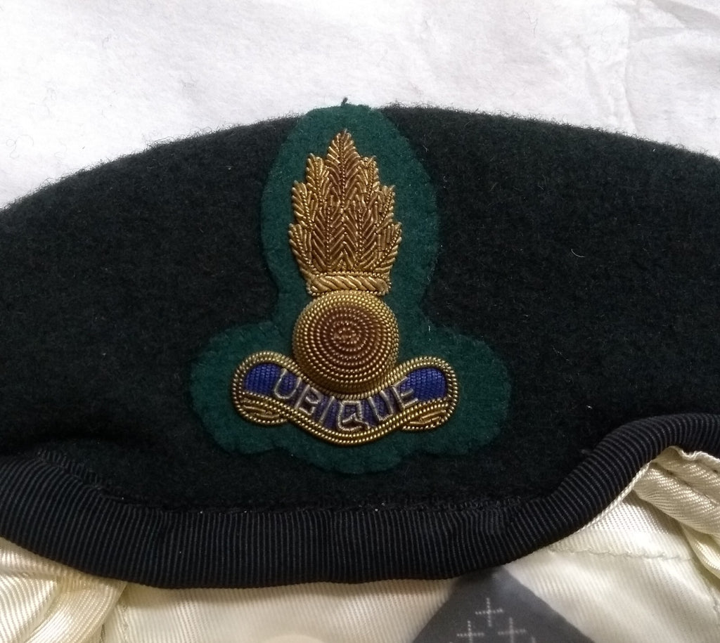 RE Engineers Beret Green British Army Officers Pattern By Goldings Tailors 55cm