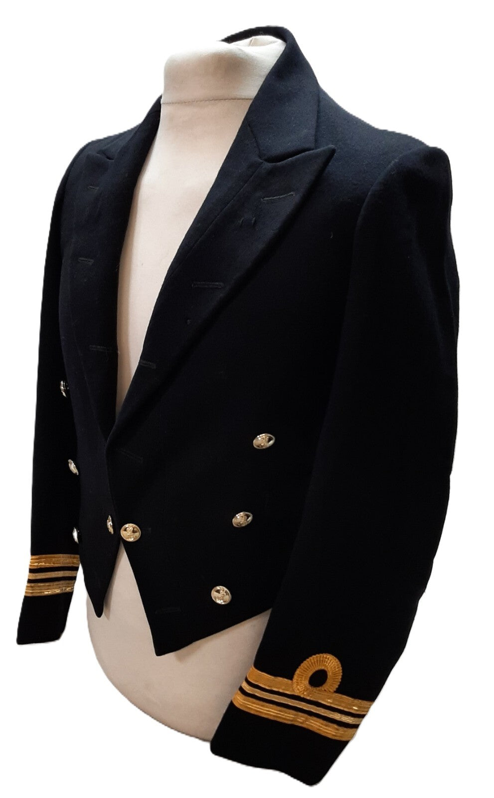 Navy Mess Jacket Lt Com Rank Curls British Naval Ofc Dress RN