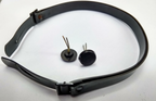 Chin Strap & Black Plastic Split Pin Buttons for Tri-Service Dress Hats