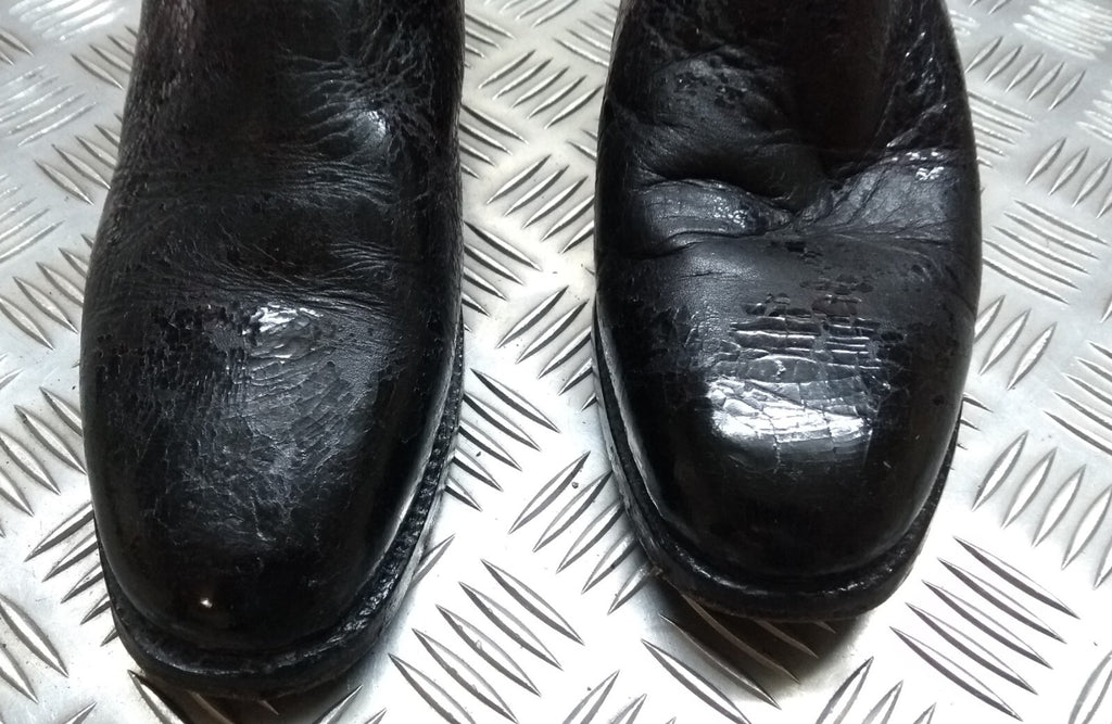HCav Chelsea Boots British Army Cavalry Uniform With Spur House Size 10 L FAULTY