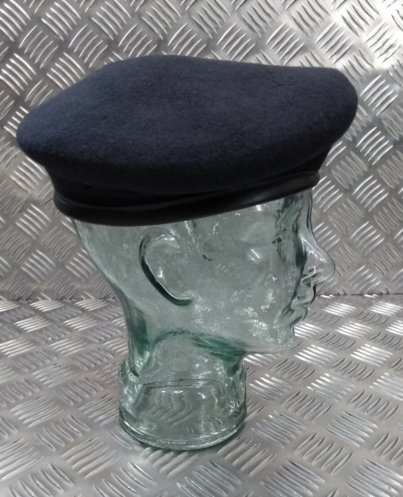 Style Dress Wool Beret Hobsons Navy Blue Size 59cm
