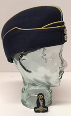 British Side Cap Royal Signals Forage Hat With Badge Size 56cm