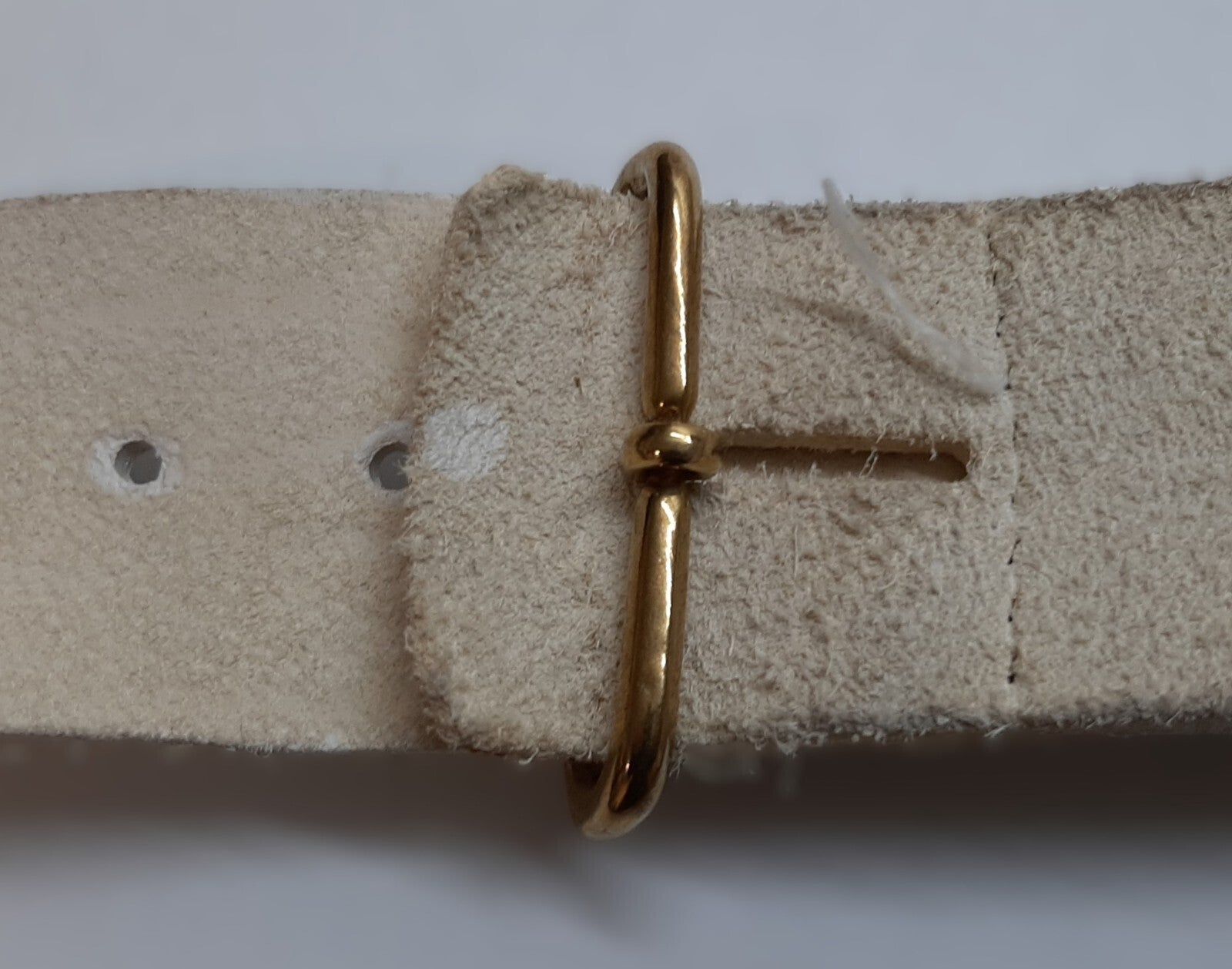 Army Prong Adjusters For Parade & HCav / Guards Buff Leather Belts 1 Pair NOS