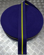 Genuine Trident Quartermaster Two Tone KU Commonwealth Issue Belt Material 75mm