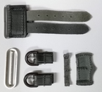 Leather Replacement Strap Slider Adjuster D-rings Spare Part for Stable Belts